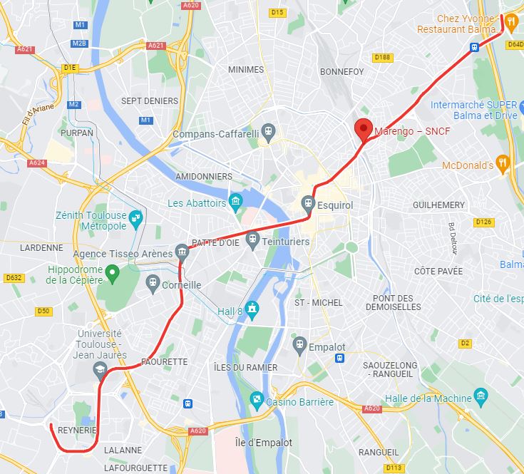 Toulouse Metro Line A